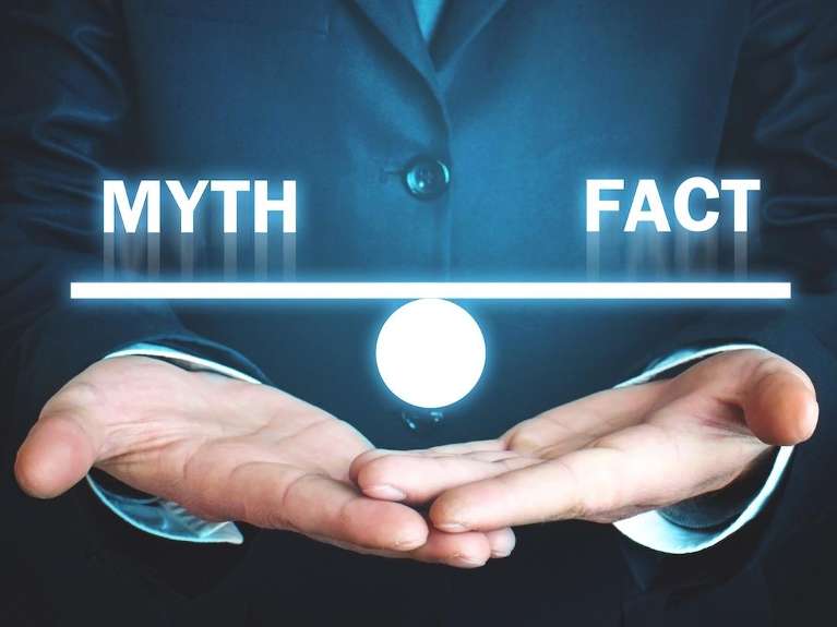 person in suit with myth and face | cosmetic dentist cookeville tn